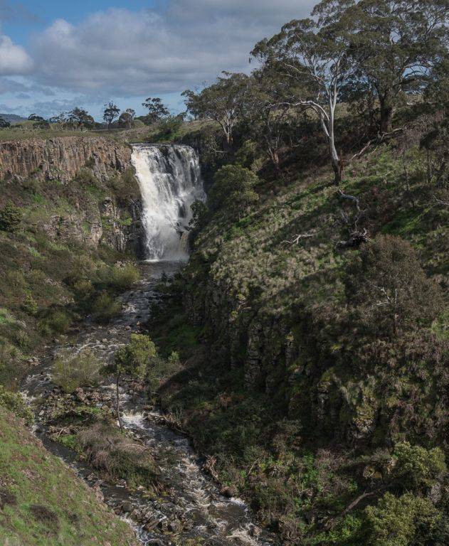 Lal Lal Falls in full flow Sept 2016 Images by Carol Hall