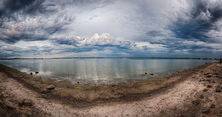 A Panoramic view of Lake Burrumbeet Betty Bibby