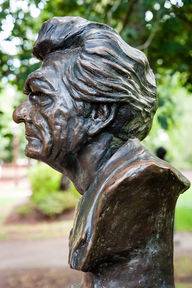 Prime Minsters of Australia Bust, Botanical Gardens, Ballarat