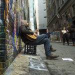 Busker by Henrietta Camilleri 1st Place + Bon Strange Novice Image of the Year