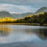 Lake Matheson, Sth Island, New Zealand by Betty Bibby Score of 13