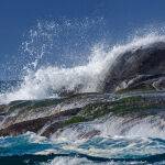 Wave Surge at High Tide by Mark Bevelander