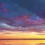 Tyrrell Sunset by Judy Mc Eachern