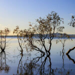 Lake Burrumbeet Sunset by Trevor Bibby