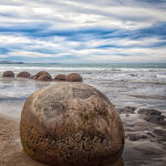 Moeraki Boulders by Trevor Bibby